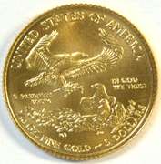 Pristine-perfect Super Gem BU 2017 $1 American Gold Eagle coin