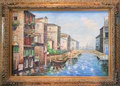 M. Harding Oriignal Oil on Canvas