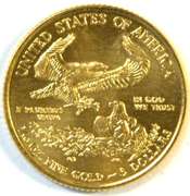 Awesome Superb Gem BU 2014 $5 American Gold Eagle coin