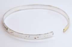 Vintage Sterling Silver Cuff Bangle
