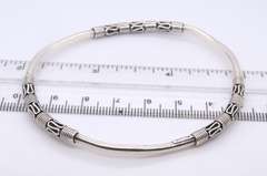 Lot of 3 Vintage 925 Sterling Silver Bangles