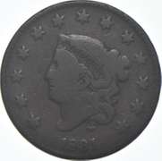 1831 Matron Head Large Cent - Large Letters