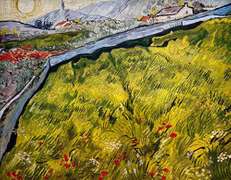 Vincent Van Gogh, The Enclosed Field