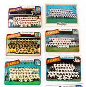 10 Topps 1980 Team Checklists Baseball Cards