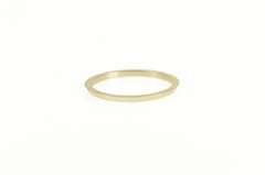 14K White Gold Classic Simple Vintage NOS 1950's Band Ring