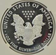 Flawless 2011-W PRF $1 Silver Eagle. NGC PF70 ULTRA CAMEO ER