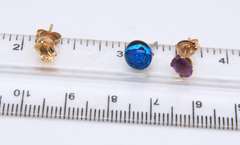 Group Lot of Vintage Sterling Silver Earrings