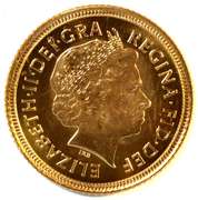 Superb Gem Prooflike Year 2000 British Gold Half Sovereign
