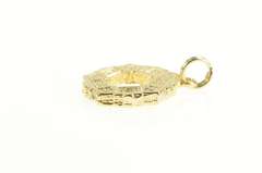 14K Yellow Gold Pentagon Washington DC DOD Headquarters Charm/Pendant