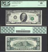 $10 1969 FRN Faulty Alignment Error PCGS Ext Fine 40