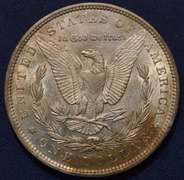 1891 Morgan Silver Dollar, BU.
