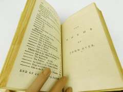 1790 Johnson Poets, Collins & Dyer Antique Book