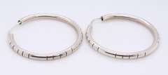 Lot of 2 Vintage Sterling Silver Earrings
