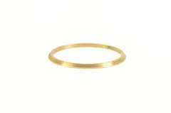 14K Yellow Gold 1.3mm Classic Stackable Wedding Band Ring