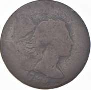 1795 Flowing Hair Large Cent - S.78 - PE