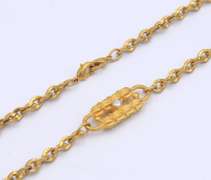 Gold Plated Cubic Zirconia Necklace
