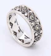 Vintage Sterling Silver Band