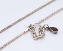 Sterling Silver Braided Chain Necklace