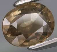 Unique 1.20ct pendant cut yellow green Sapphire -Heated only!