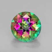 4MM ROUND MYSTIC TOPAZ LOOSE GEMSTONE