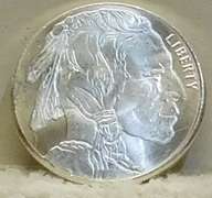 1 Oz Silver Unc Round - Ind/Buff