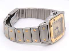 Cartier Santos Galbee Quartz 2 Tone Watch