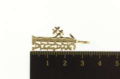 14K Yellow Gold Number One #1 Grandma Mothers Day Granny Charm/Pendant
