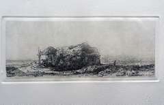 Rembrandt, LANDSCAPE WITH COTTAGE
