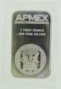 APMEX 1 oz .999 Fine Silver Bar