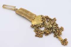 Vintage Sterling Silver Indian Keychain Holder