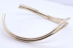 Vintage 925 Sterling Silver Cuff Bangle