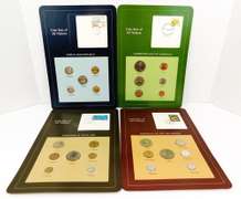 4 Sets of Coins of All Nations, Sealed