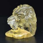 Fierce 90.52ct untreated Citrine carving!