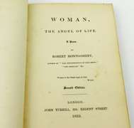 1833 Woman, A Poem by Robert Montgomery