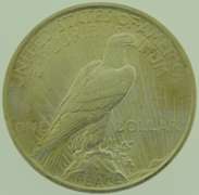 1922 Peace Silver Dollars $1 US Coin Flashy White Slider BU