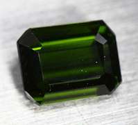 Elegant forest green 1.24ct natural green Tourmaline