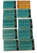 10 Topps 1980 Team Checklists Baseball Cards