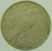 1923 Peace Silver Dollars $1 US Coin Flashy White Slider BU