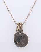 925 Sterling Silver a Hope and Future Pendant on Chain