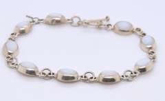 Group Lot of 4 Vintage Sterling Silver Bracelets