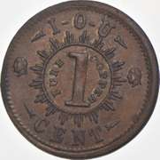 US Copper Civil War Token