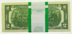 2013 Series $2 Bills in Sequence (B) $200 Pack of New Gem CU