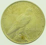 1922 Peace Silver Dollars $1 US Coin Flashy White Slider BU