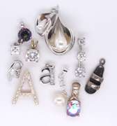 Group Lot of Vintage Sterling Silver Jewelry