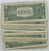 Larger lot of 63 Series of 1957 $1 Silver Certificate notes