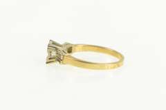 14K Yellow Gold Vintage NOS 1950's 4.25mm Engagement Setting Ring