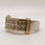 14kt White Gold & Diamond Ring