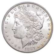 1887-O Morgan Silver Dollar