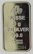 Pamp Suisse Lady Fortuna 10 Gram .999 Swiss Fine Silver Bar