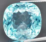 Substantial 23.55ct top Swiss blue Topaz